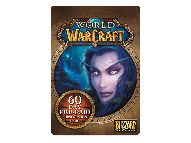 PC World of Warcraft 60-day time card ESD Battle.net
